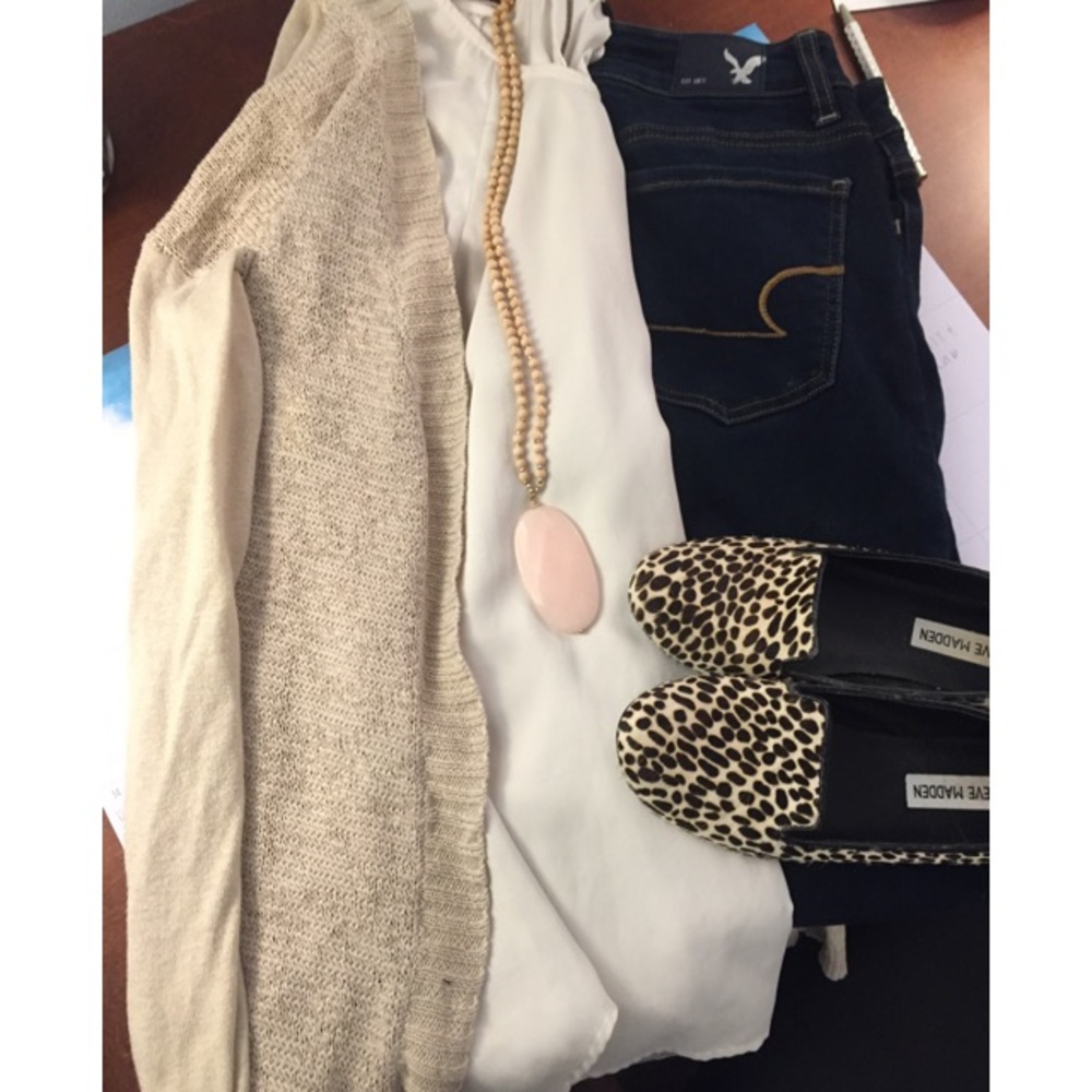 EXPRESS CREAM TOP -- SIZE S